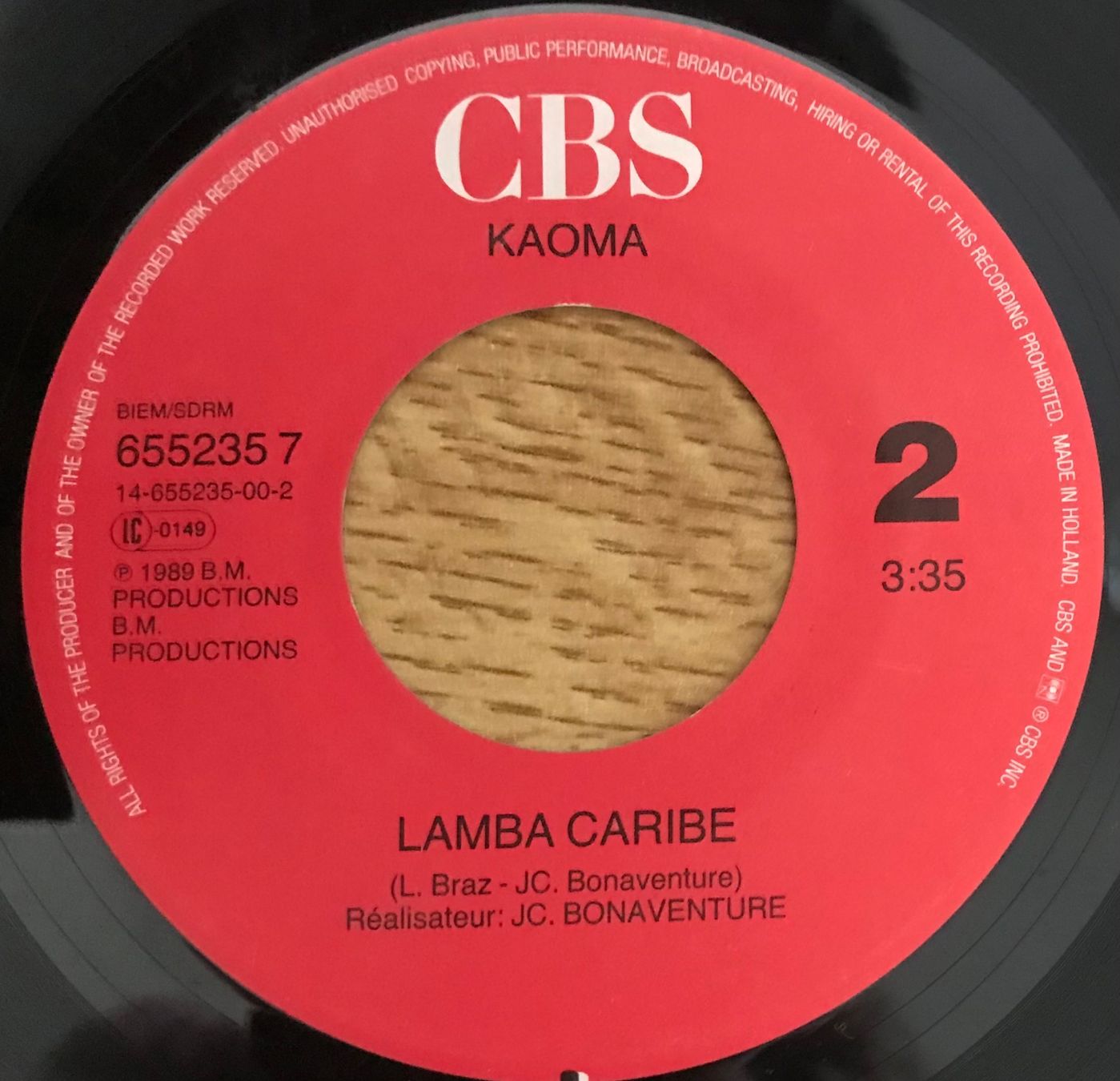 Dischi in vinile: KOAMA - DANÇANDO LAMBADA – Usato da Bussigny venduto da vinyl-pas-cher 3