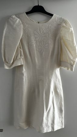 & Other Stories Embroidered Mini Dress, size 36 EU
