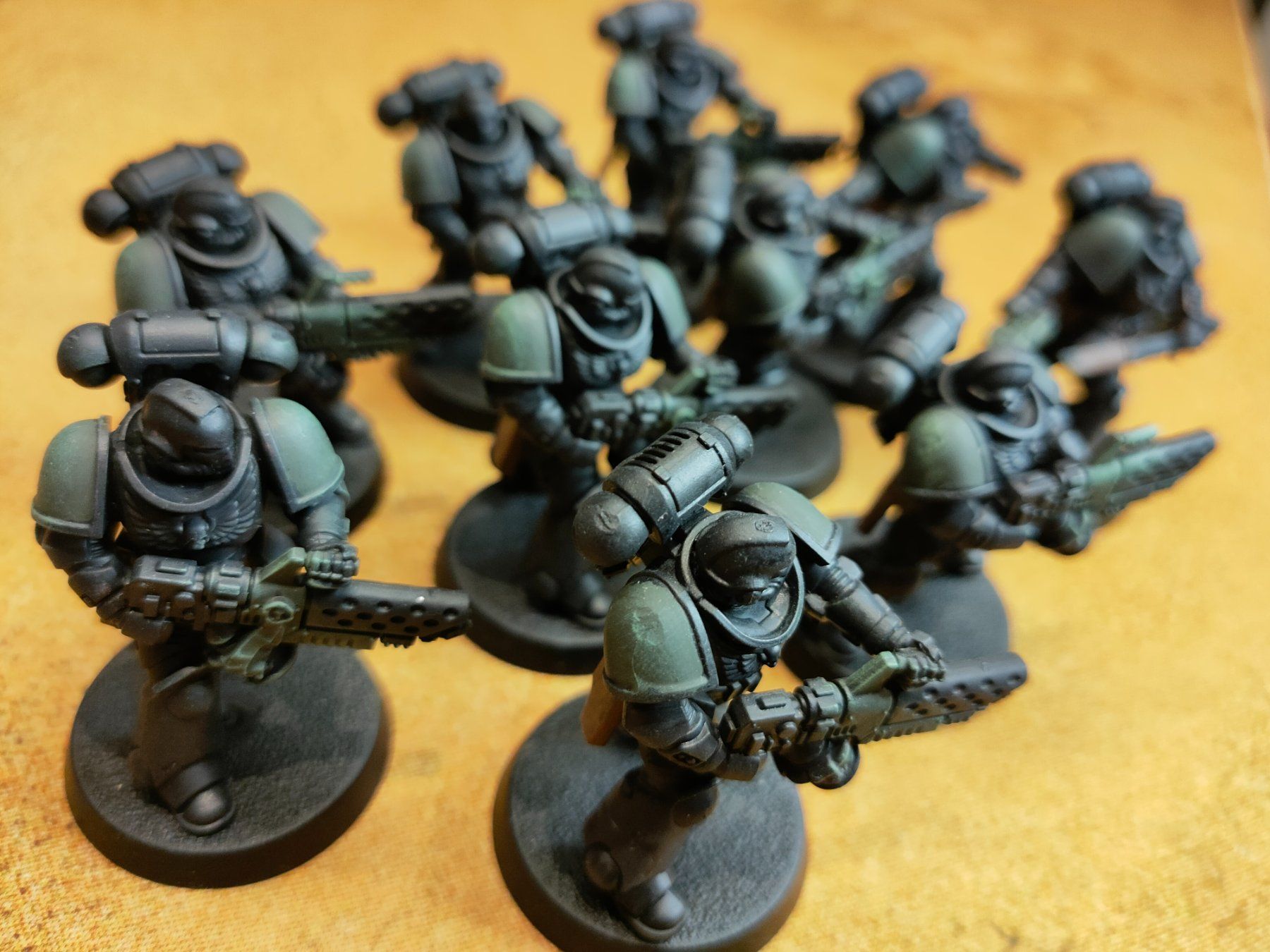 Modellbausätze & Standmodelle: Space Marines Infernus Marines Warhammer 40k – Gebraucht aus Baden von Araneus 2