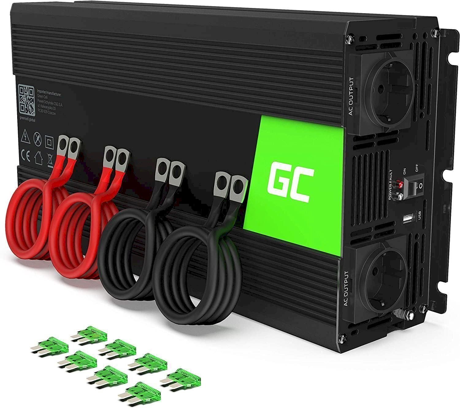 Spannungswandler: Green Cell 2000W/4000W Inverter INV11 – Neu und originalverpackt aus Bottighofen von zaap