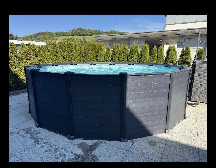 Intex Piscine: Intex graphite 478x124cm – Usato da Avry-devant-Pont venduto da emett_brown55
