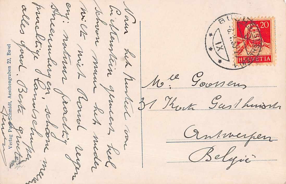 Cartoline postali: Schöne alte Postkarte BUCHS (SG) 1933 – Usato da Winterthur venduto da SchatzchischtliWinti 1