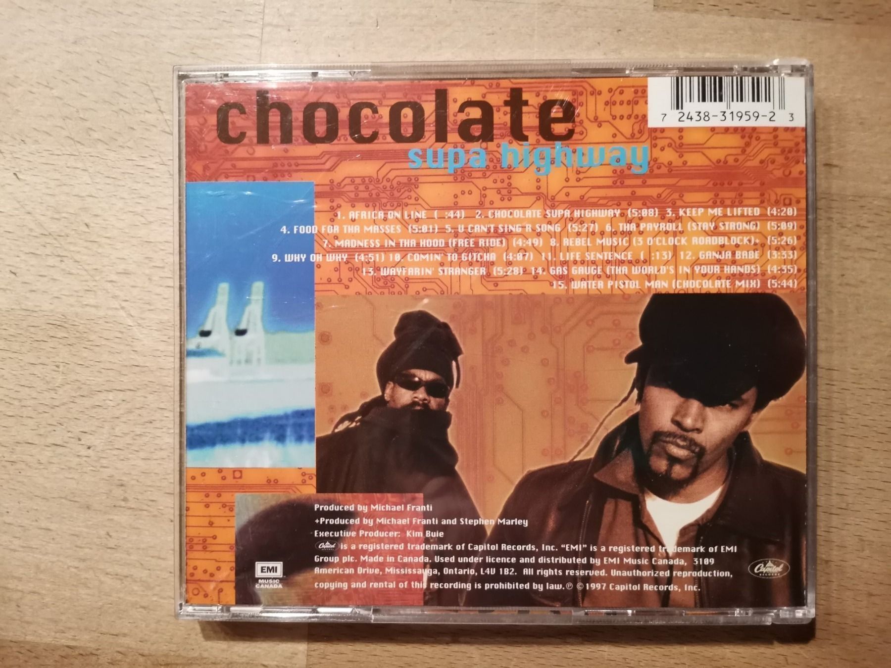 CDs: Spearhead – Chocolate Supa Highway – Gebraucht aus Biel / Bienne von Music74 3