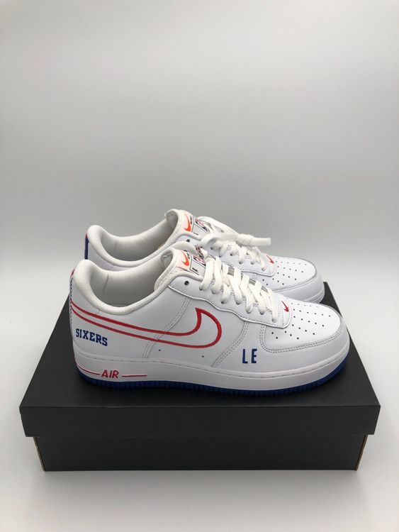 Sixers air hot sale force 1