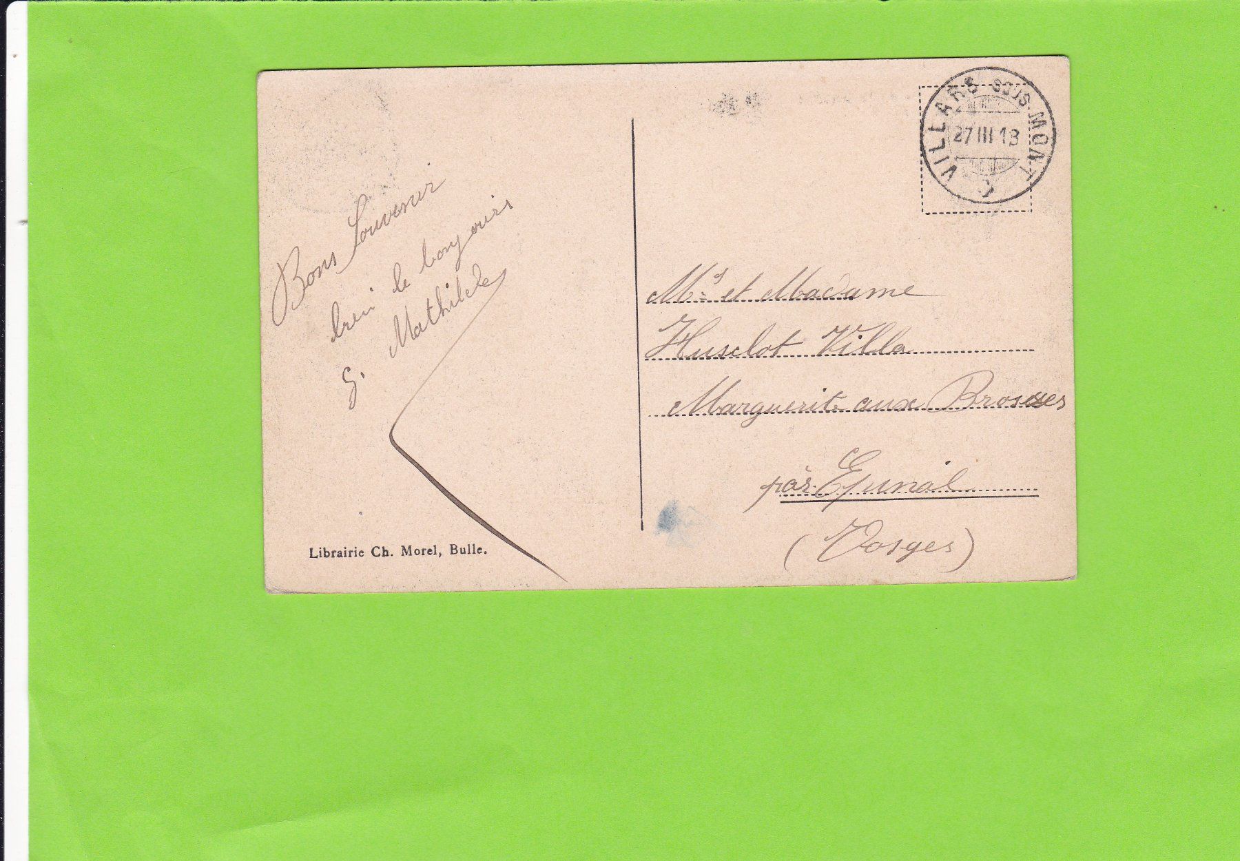 Cartoline postali: Chapelle de la Daudaz – Usato da St. Peterzell venduto da neckertal 1