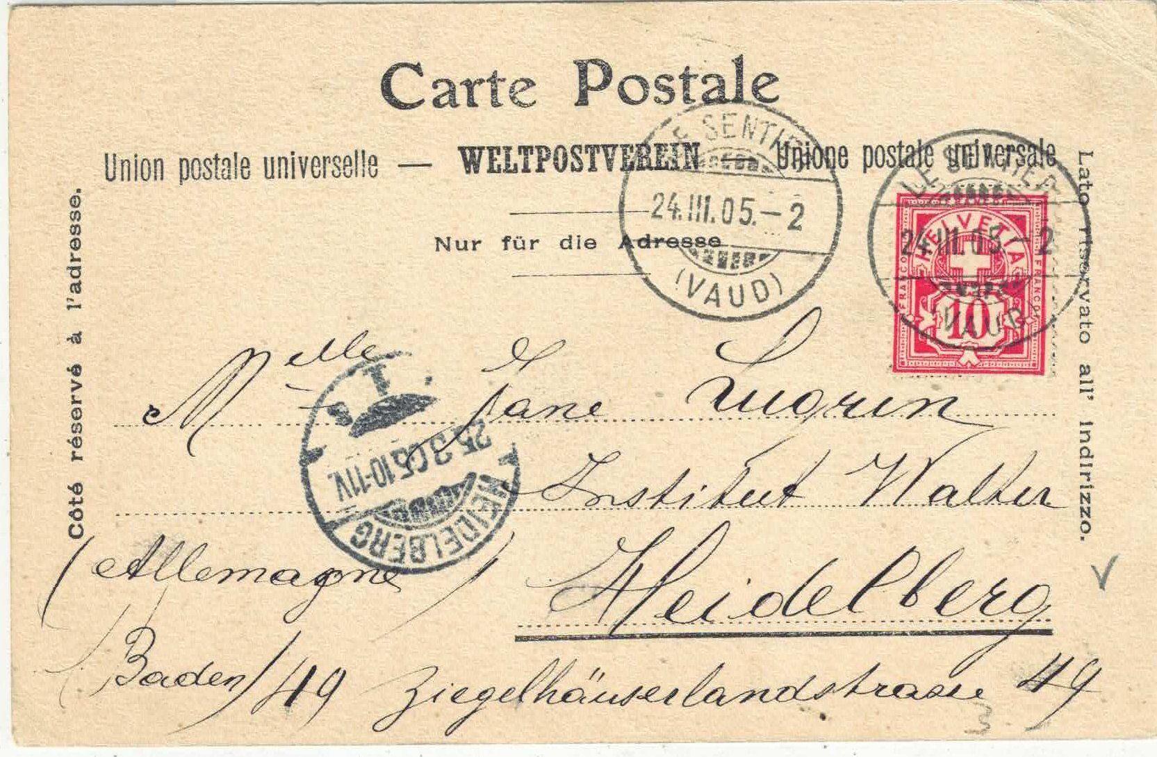 Cartes postales: Le Rocheray - Vallee de Joux – Défectueux à Ettingen par Kartenplanet 1