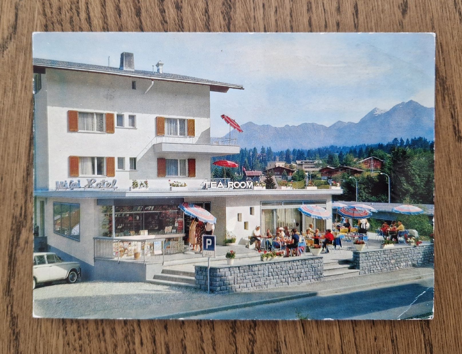 Cartoline postali: Flims, Hotel Meier's Garni 1968 – Usato da Ebikon venduto da Donar50