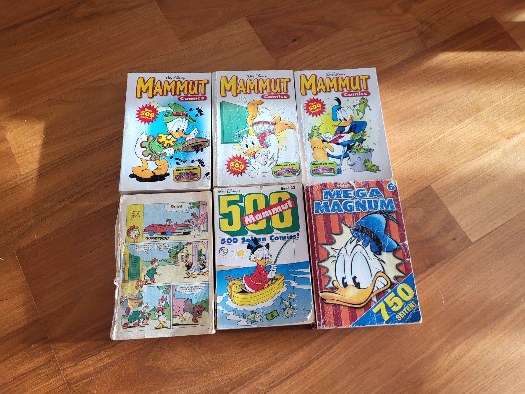 Fumetti: LTB 5x Mammut 1x Magnum – Usato da Pfeffikon LU venduto da dmschaffi