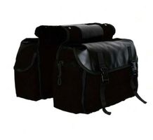 Velo Doppeltasche Gepäckträgertasche Schwarz Neu!