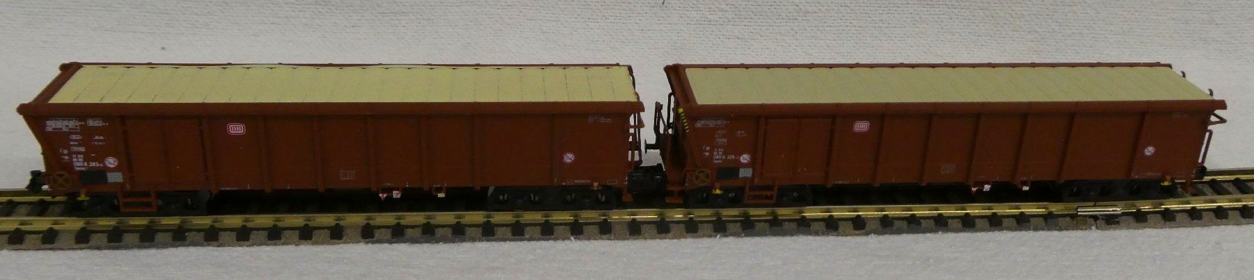 Hobbytrain Modellini di ferrovie: 2 Stk Hochbordwagen – Nuovo (secondo la descrizione) da Rupperswil venduto da Ropi03