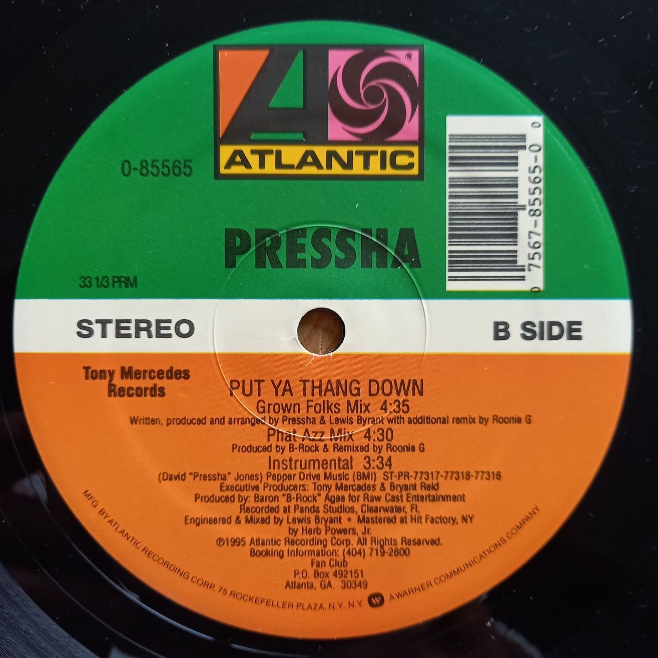 Dischi in vinile: Pressha ‎– Put Ya Thang Down 12" , US-1995 – Usato da münchenstein venduto da karl_heinz_krasser 1