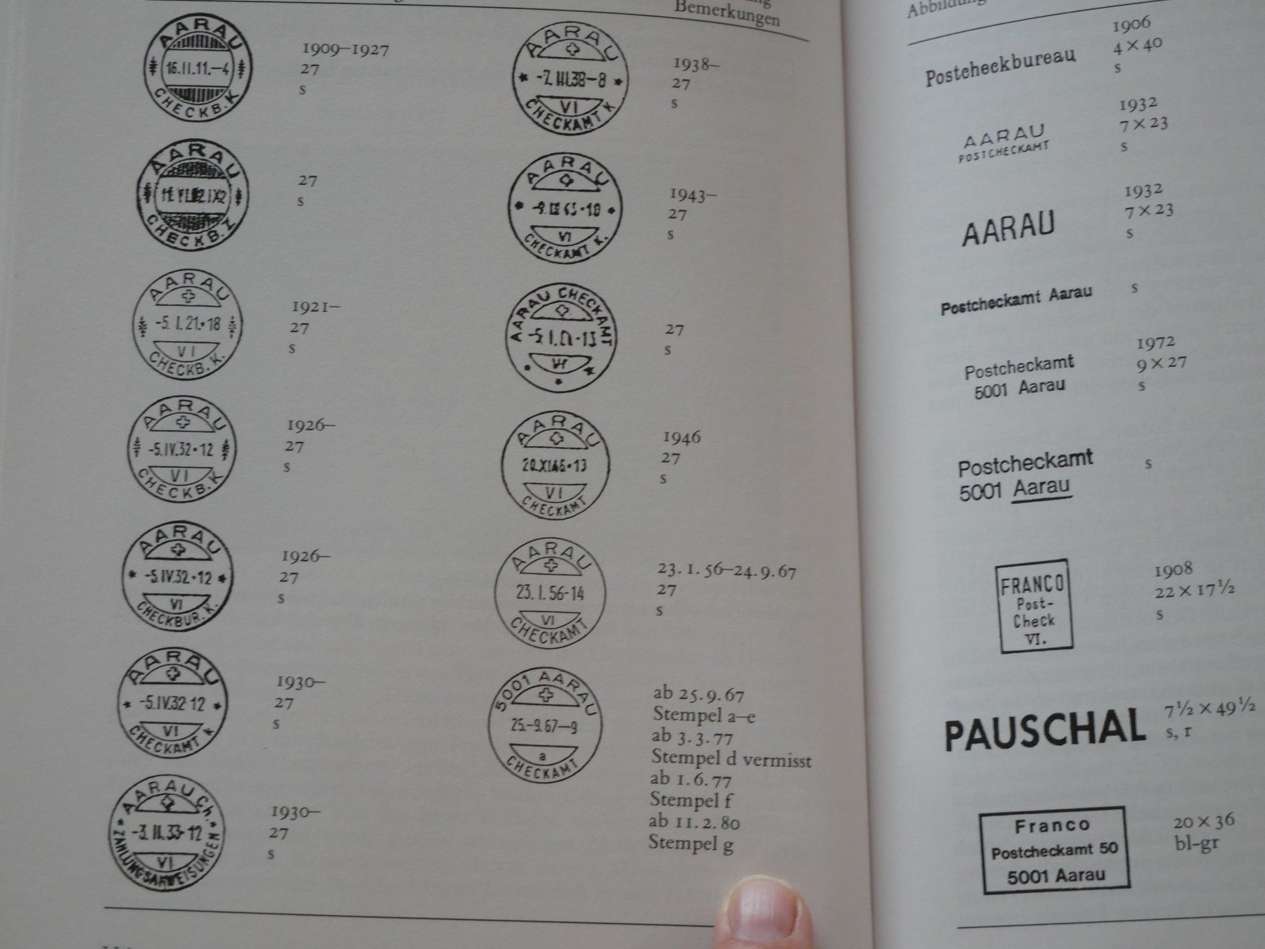 Libri: Postgeschichte von Aarau – Usato da Stein AG venduto da Morgenrot56 7