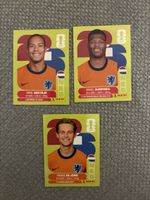 Panini Sticker Van Dijk, Dumfries, De Jong