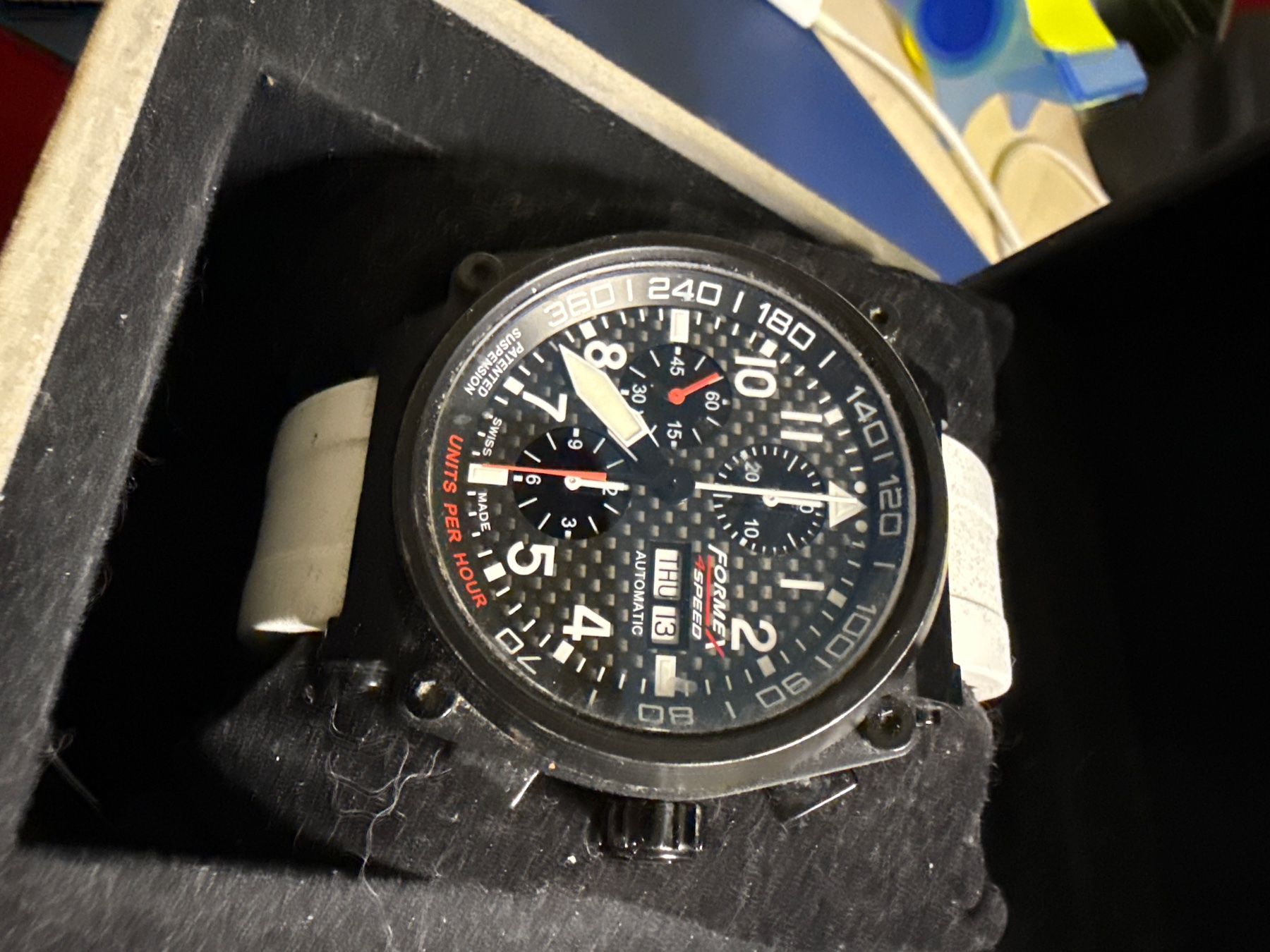 Formex Orologi: Formex Speed Chronograph Automatic 46 mm Gepflegt – Usato da Pfeffingen venduto da Allhandelklgwatches 2