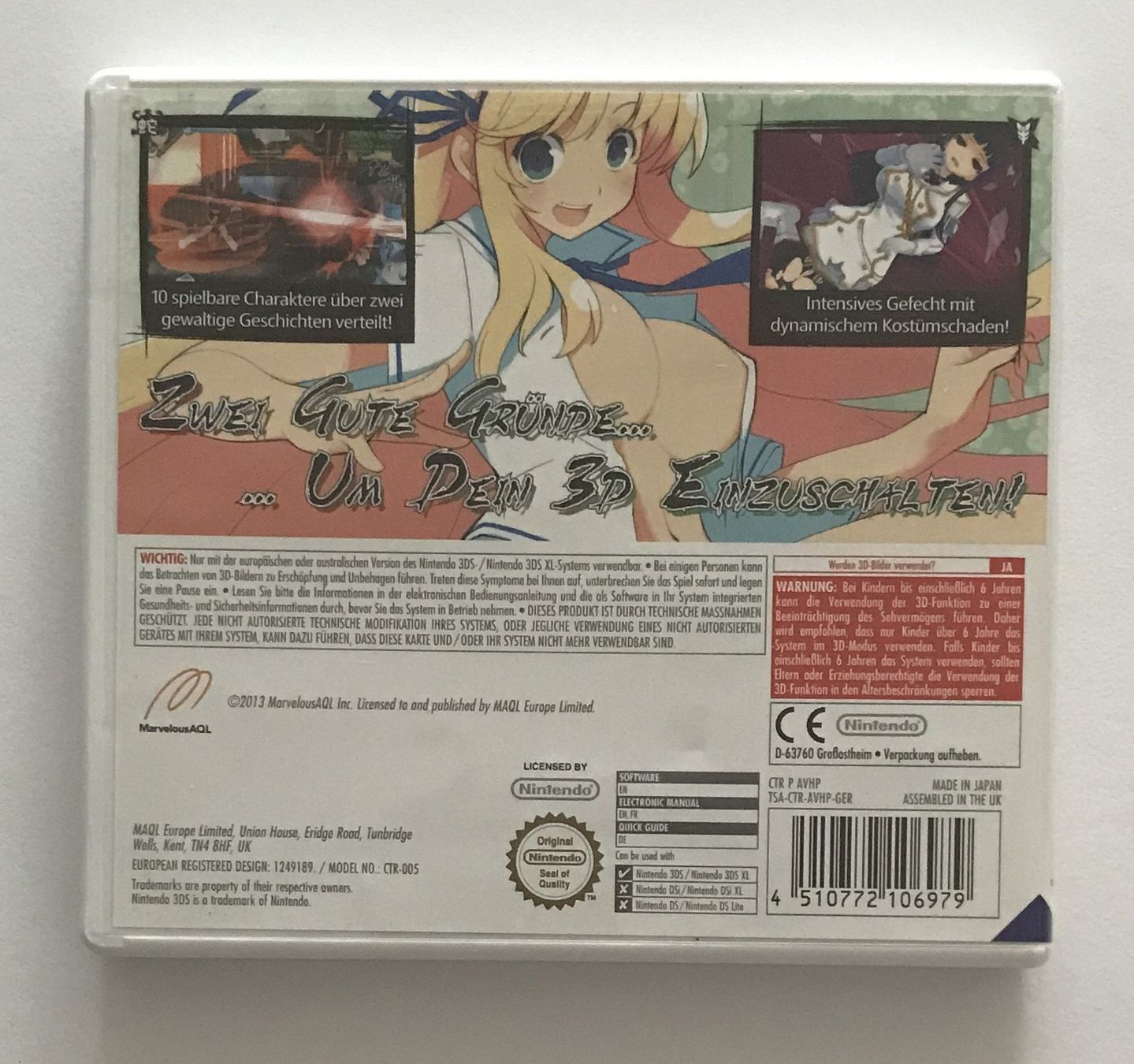 Giochi: 3DS - Senran Kagura: Burst – Usato da Allschwil venduto da Bullach 3