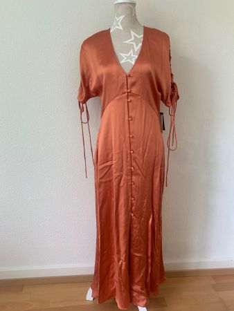 Neu Sommerkleid v Vanessa Cocchiaro Gr.38/40,beige Maxikleid