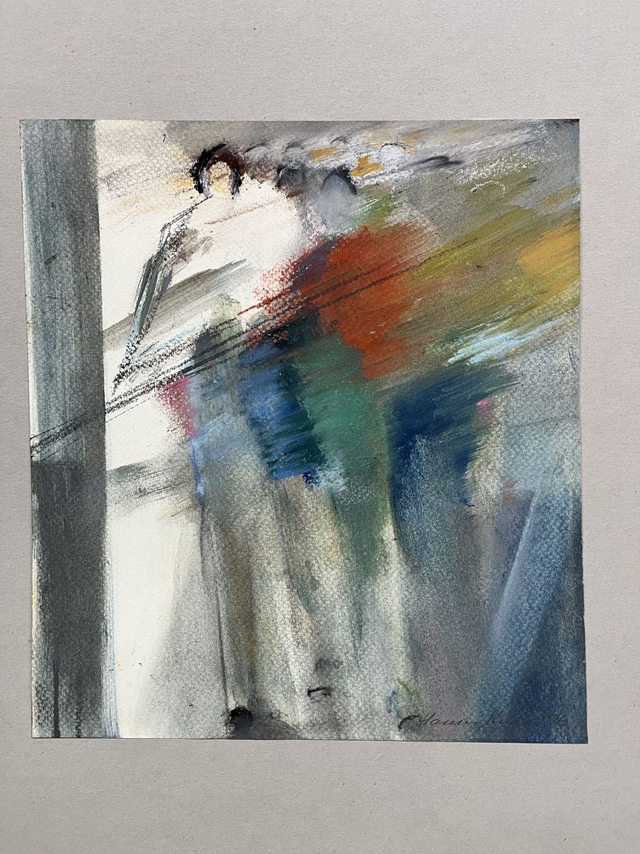 Dipinti: Gouache / modernes Werk von Hanni Studer 1996 – Usato da Gelterfingen venduto da liq-nator 1