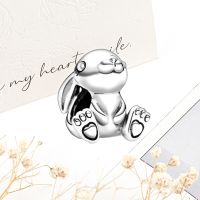 HÄSCHEN HASE CHARM Anhänger zu PANDORA Echtsilber S925