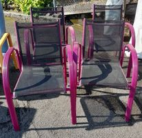 4 Gartenstühle / 4 chaises de jardin