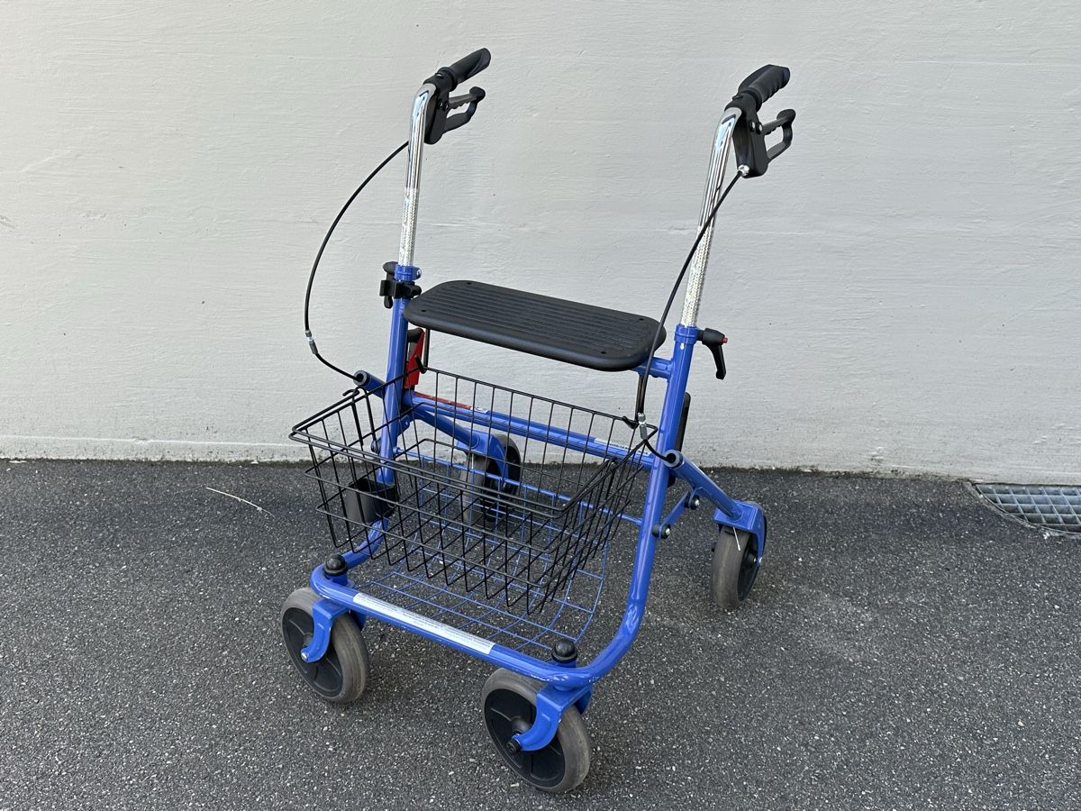 Ausili per la deambulazione: Rollator mit Sitz und Korb - wie neu! – Nuovo (secondo la descrizione) da Pfäffikon ZH venduto da 0iB4F