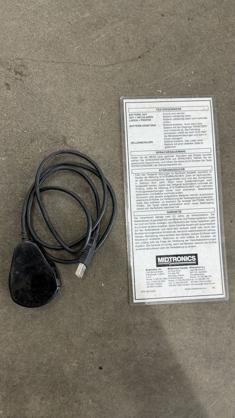 Misurare: Batterieprüfgerät Toyota Midtronics Micro 444XL – Usato da Flawil venduto da LG-AG_Teilemarkt 2