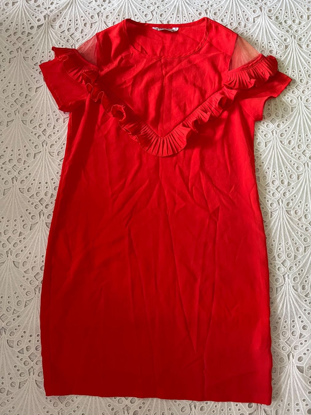 Kleider: Damen Somerkleid Kurzarm Orange Gr M – Gebraucht aus Frenkendorf von Style365 5