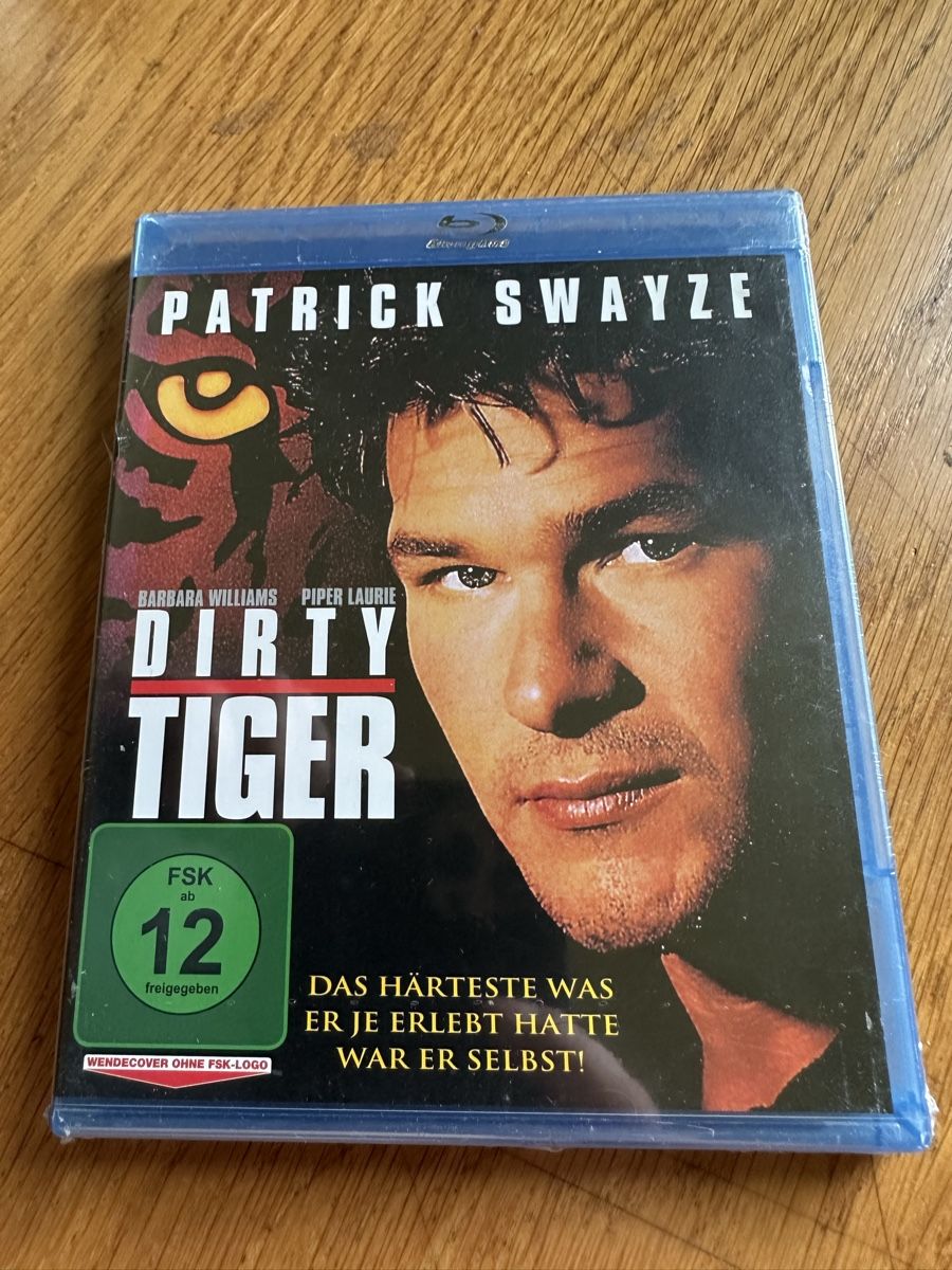 Alle DVDs: Dirty Tiger, Patrick Swayze Bluray neu – Neu und originalverpackt aus Benken ZH von Audi-erich