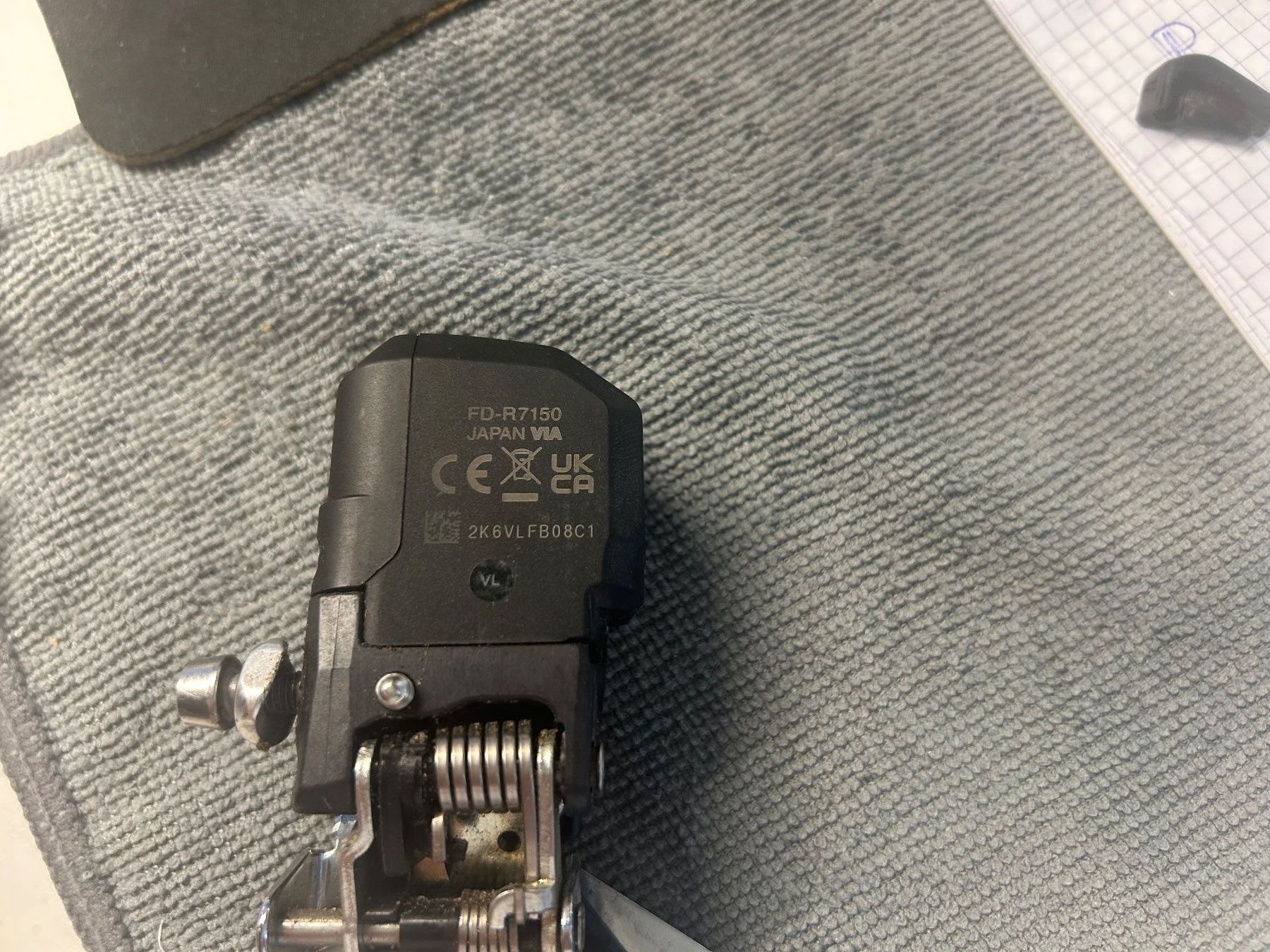Shimano Pezzi di ricambio: Umwerfer Shimano DI2 105 FD-R7150 – Usato da Aesch LU venduto da toproc07 2