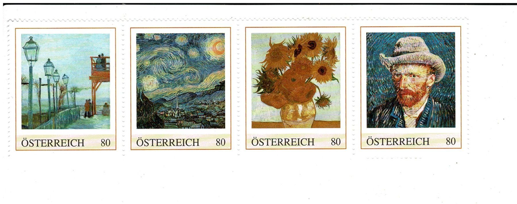 Alle Briefmarken: van Gogh Streifen ** – Neu (gemäss Beschreibung) aus Lausanne von Whorvath
