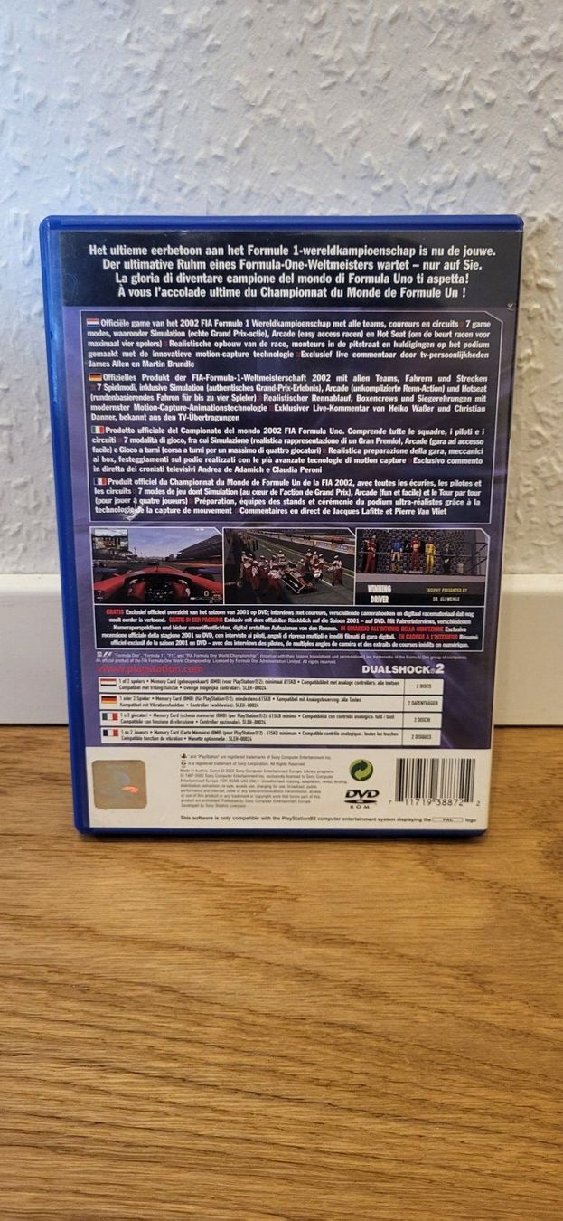 Sony Giochi: PS2 - F1 Formula One 2002 – Usato da Münsingen venduto da Heroism2010 1