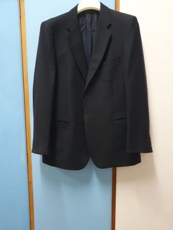 Giacca classica da uomo nera Tg. 50