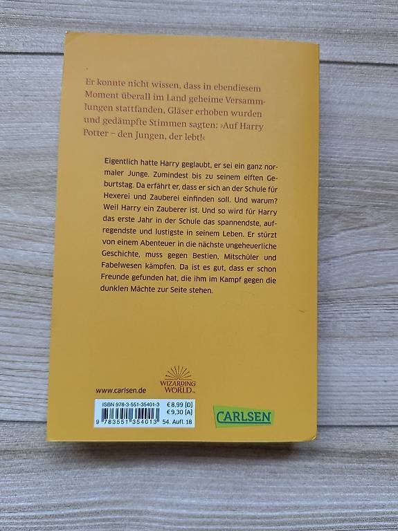 Bücher: Harry Potter und der Stein der Weisen – Neu (gemäss Beschreibung) aus Otelfingen von Holili 1