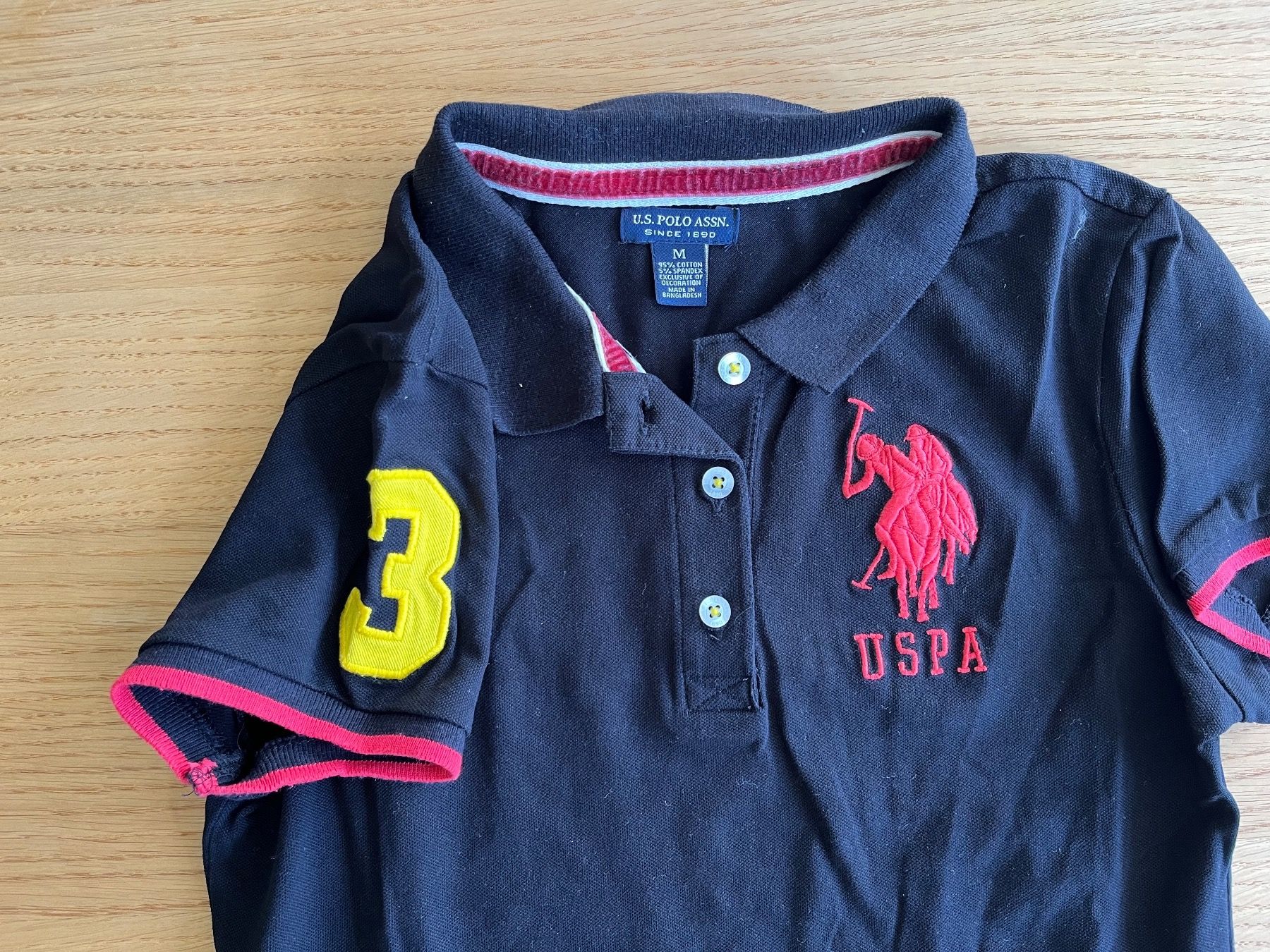 Magliette Polo: US Polo Assn. schwarz, Grösse M – Usato da Netstal venduto da spaltflo01 2