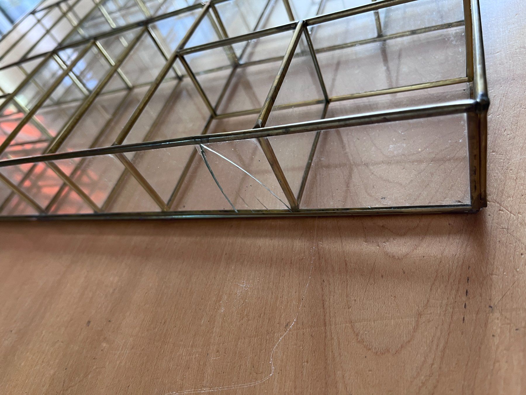 Scaffali: Glassetzkasten aus Messing – Usato da Arni AG venduto da assegna712 3