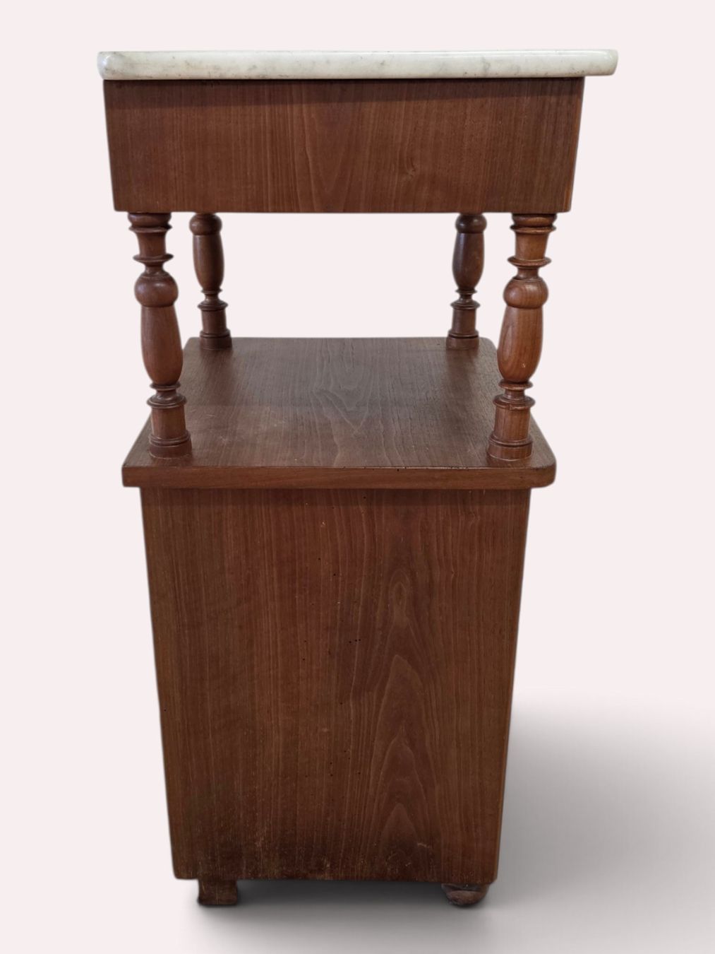 Tables de nuit: Nachttisch mit Marmorplatte Holz Schublade  – D'occasion à Rieden AG par RuvensBrocki 3