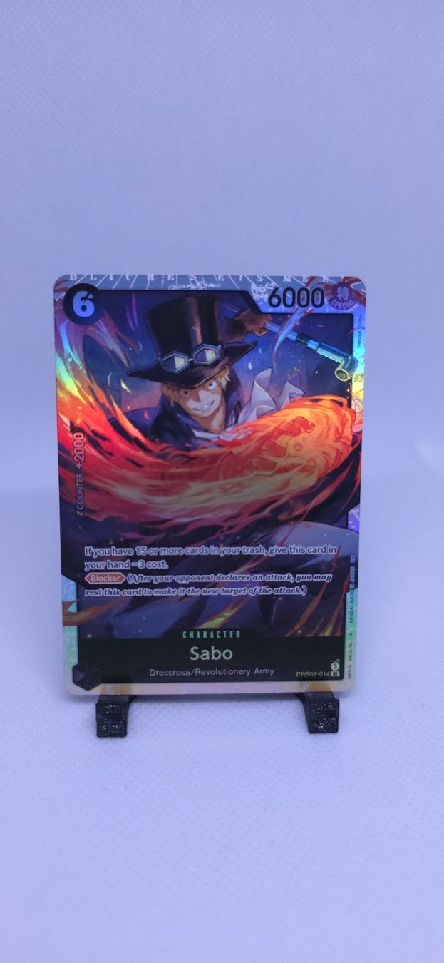 Bandai Carte collezionabili: One Piece Card Game Sabo Character PRB02-014 SR – Nuovo (secondo la descrizione) da Sirnach venduto da Halk_TCG