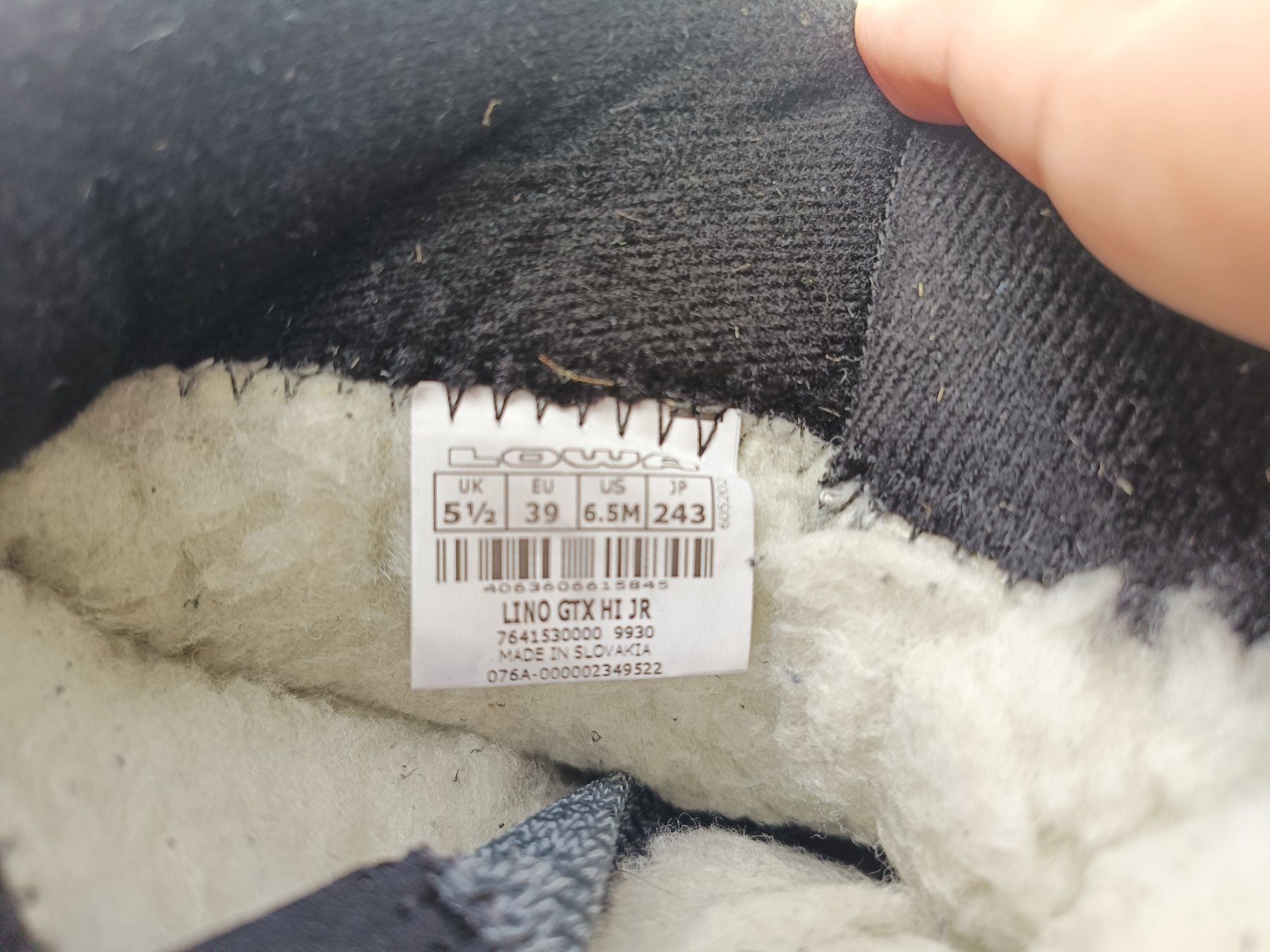 Lowa Scarpe per ragazzi: Winterschuh Lowa Gr. 39 – Usato da Stein AR venduto da bigjohn82 1