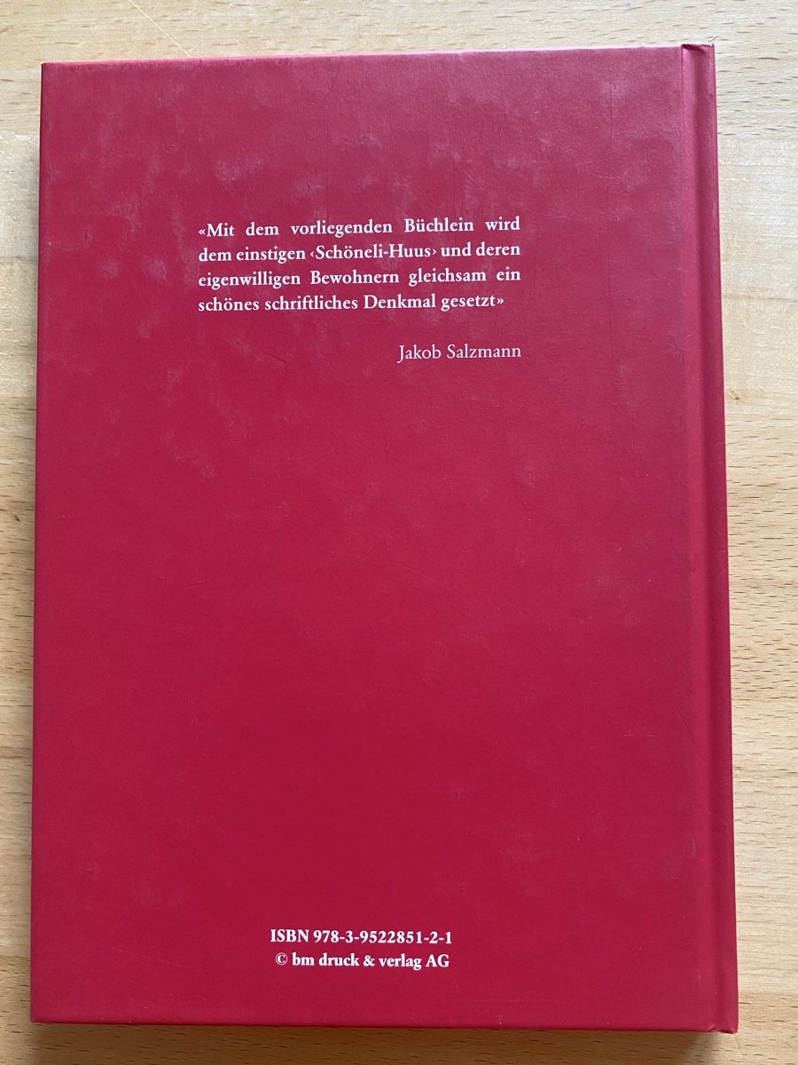 Libri: Ds Schöneli-Huus  - Walter Reusser – Usato da Schwarzenburg venduto da Michellu 1