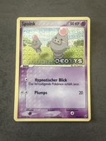 Pokémon Spoink 76/107 Holo Stamped – EX Deoxys – Deutsch