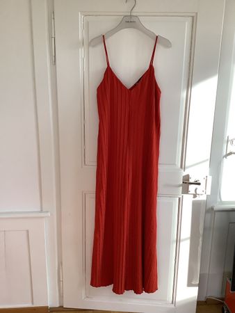 Jumpsuit Overall luftig gerippte Struktur, M, Zara Neu