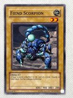 Yu-Gi-Oh Fiend Scorpion AST-059 Karte guter Zustand