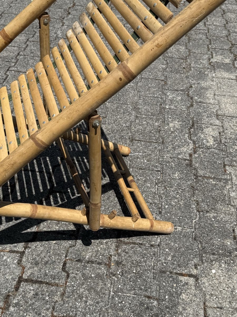 Sedie a sdraio: Chaise transat en bambou – Usato da Nyon venduto da tha_5zkc 2