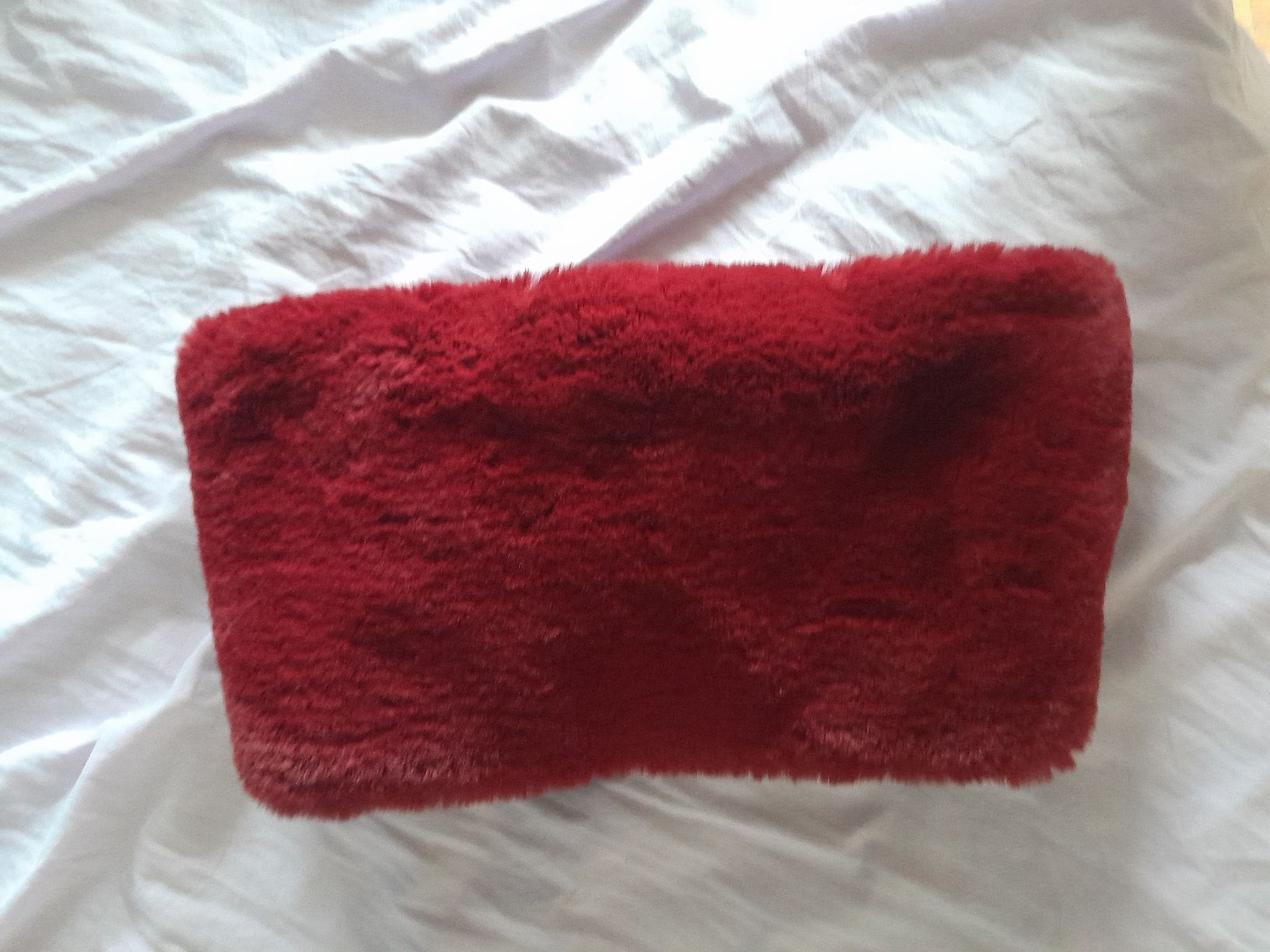 Foulard & Sciarpe: écharpe en anneaux rouge – Usato da Genève venduto da ang_fd8z