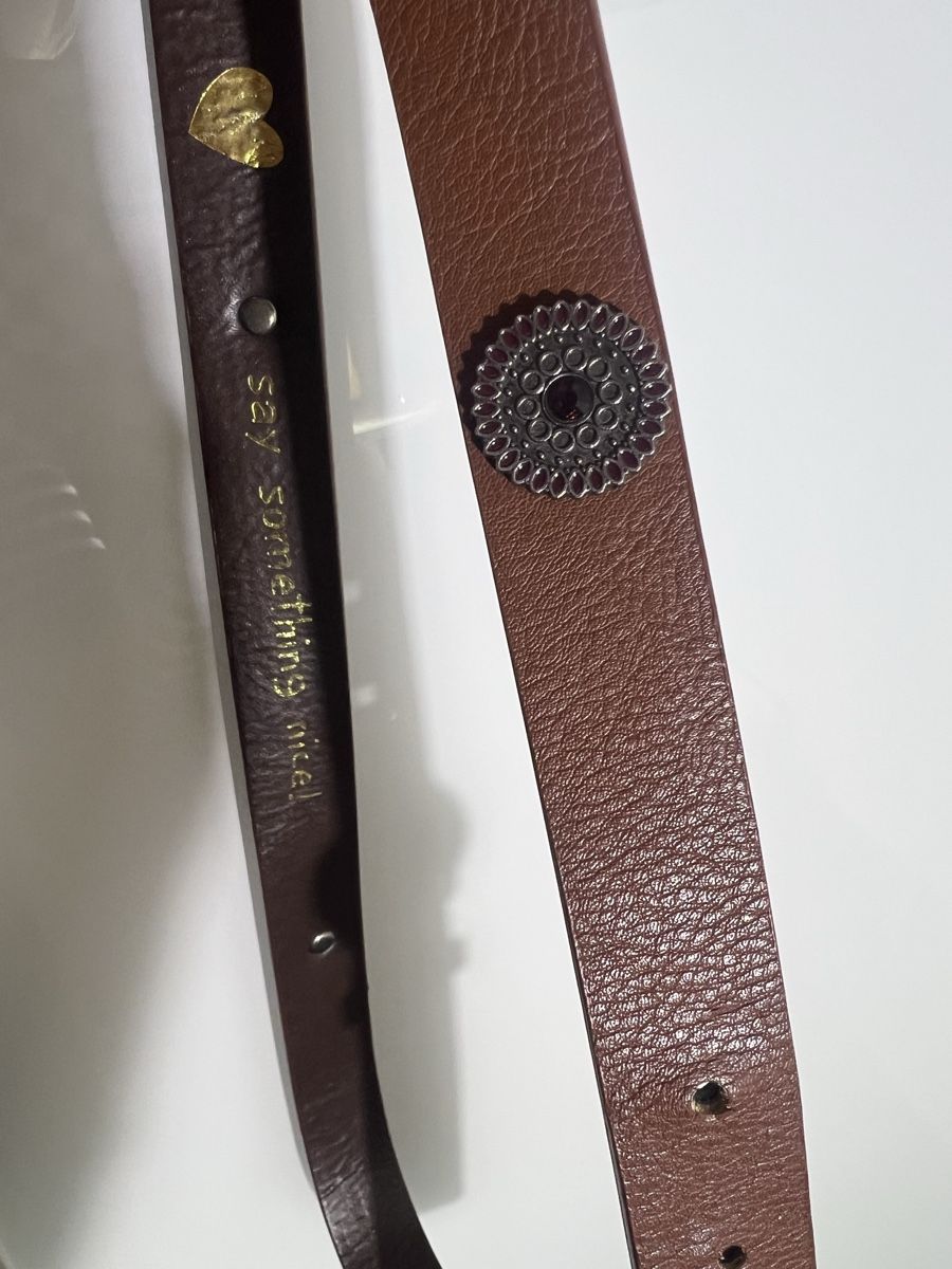 Desigual Cinture: Desigual Gurt Braun mit Glitzer – Usato da Grindelwald venduto da wand_24 3