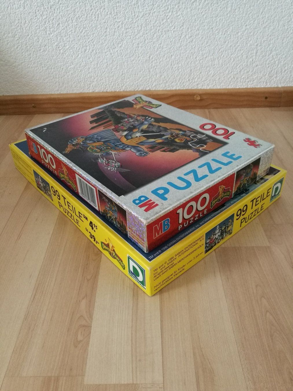 Puzzles: 2 Power Rangers Puzzles aus den 90ern. – Gebraucht aus Wil SG von Donaldus 2