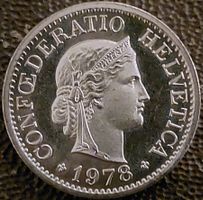 10 Rappen 1978 stgl. / aus Münzsatz