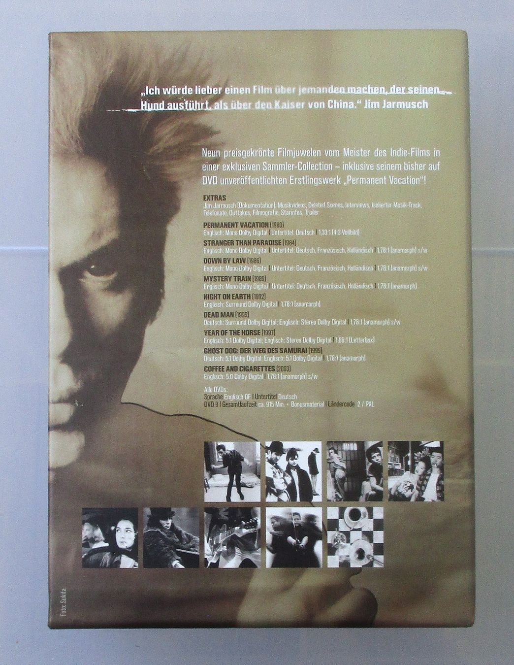 Tutti i DVDs: JIM JARMUSCH COLLECTION - 9-DVD Box – Usato da Wattwil venduto da Muriel10 1