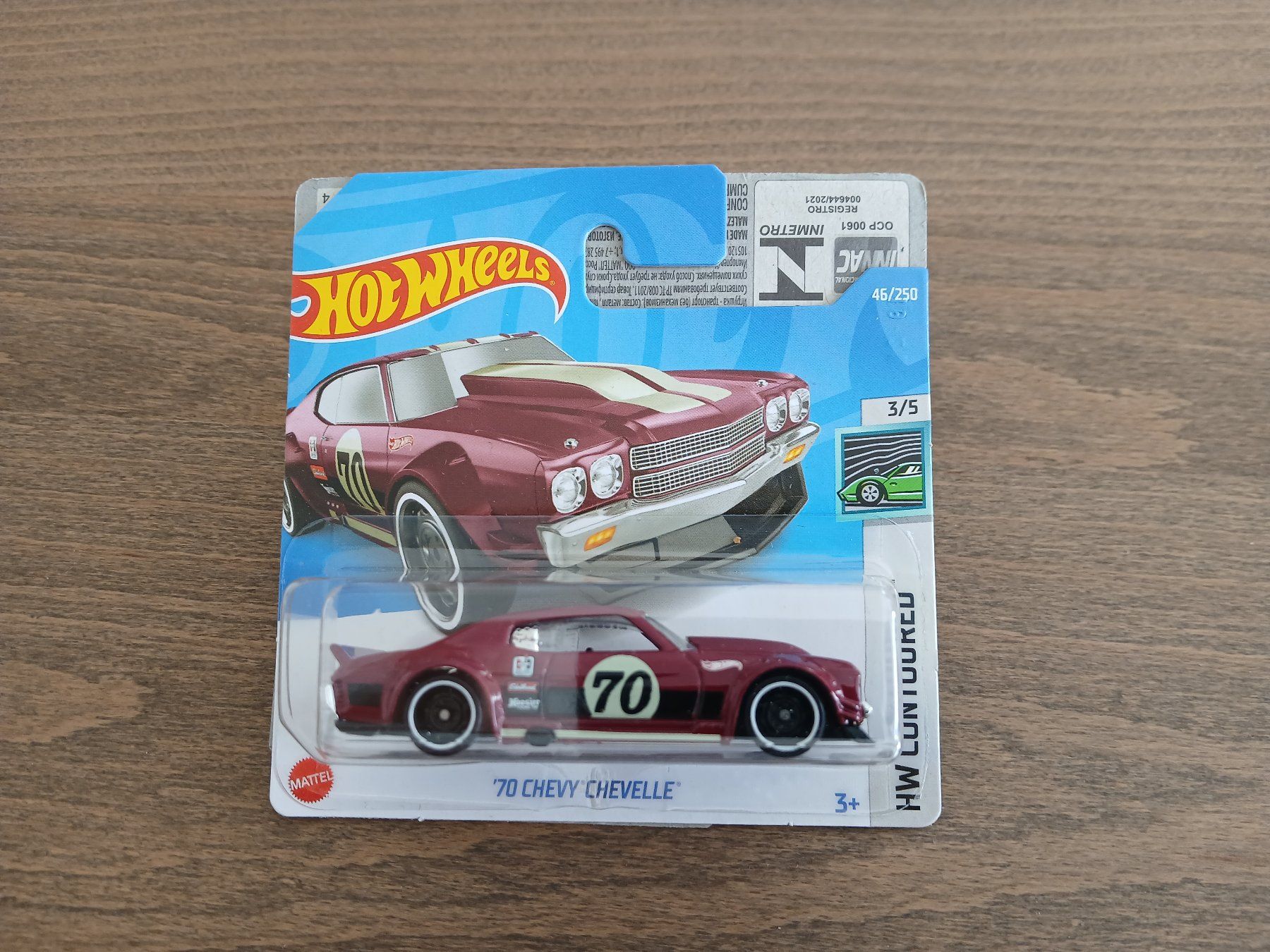 Hot Wheels Modellini d'auto: 1970 Chevrolet Chevelle – Nuovo e nell'imballaggio originale da Wiedlisbach venduto da Pontiacman93