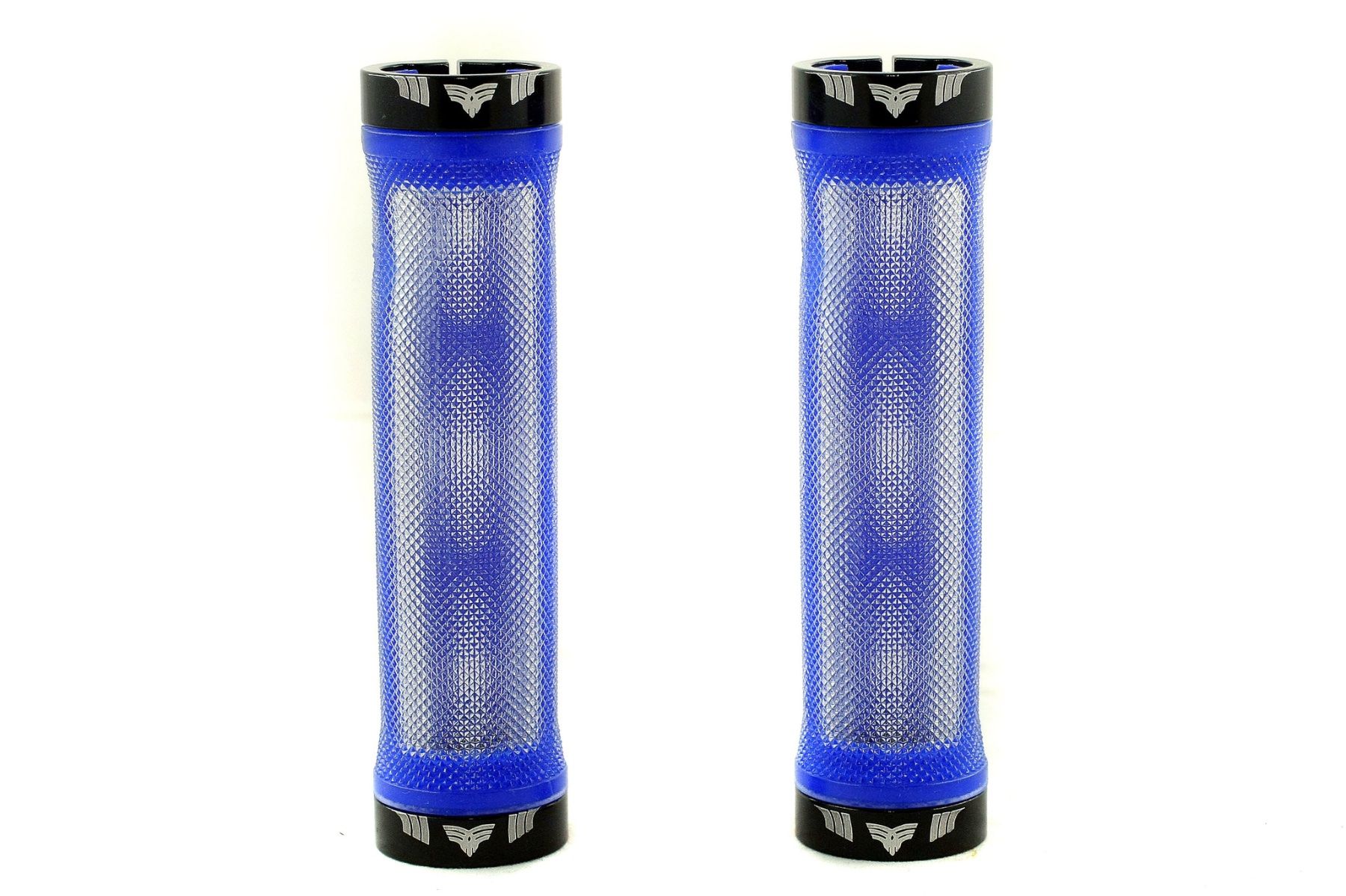 Pièces détachées: MTB Lenkergriffe BLAU transparent – Neuf avec emballage d'origine à Zwillikon par RasantShop