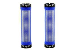 MTB Lenkergriffe BLAU transparent